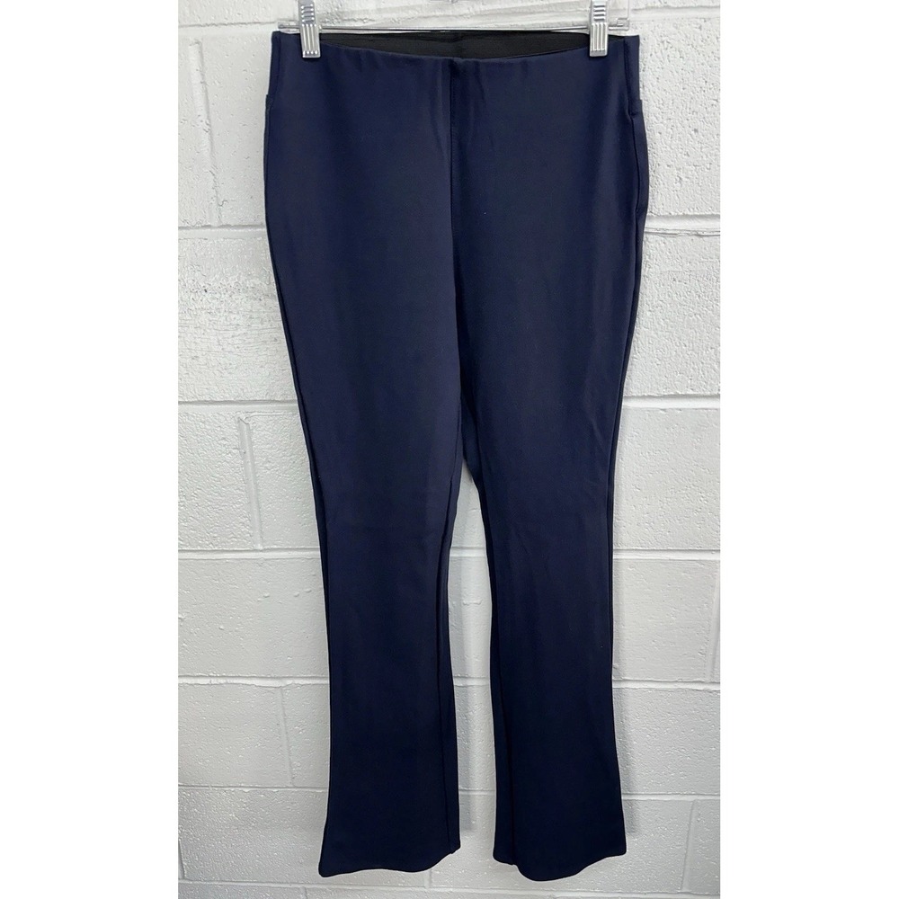 Soft Surroundings Bootcut‎ Pants Navy Blue Ponte / Women's Small Tall